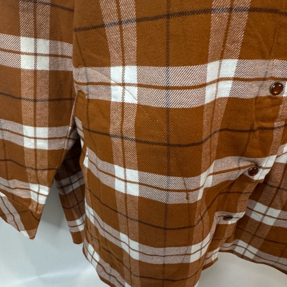 Joan Rivers ( Ginger) Petite 2x Wome Cotton Plaid Flannel - Picture 5 of 8